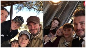 David Beckham: Dùng cả quãng trung niên để selfie cùng lũ trẻ