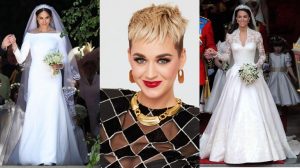 Katy Perry thẳng thắn thừa nhận thích váy cưới của Kate Middleton hơn Meghan Markle