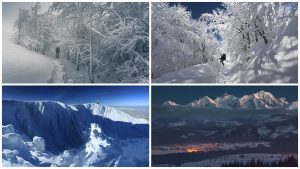 Mùa đông Ba Lan tuyết phủ trắng xóa khắp sườn núi đẹp đến xiêu lòng