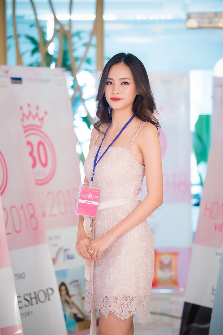 Thí sinh Hoa hậu Việt Nam 2018