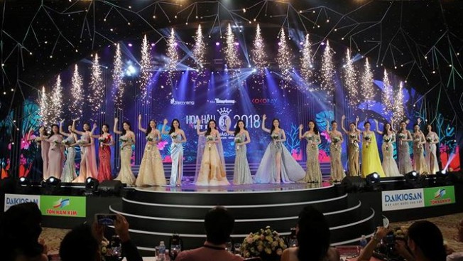 Chung khảo phía Nam Hoa hậu Việt Nam 2018