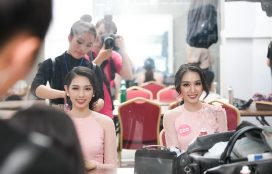 Chung khảo phía nam - Hé lộ ảnh hậu trường Hoa hậu Việt Nam 2018