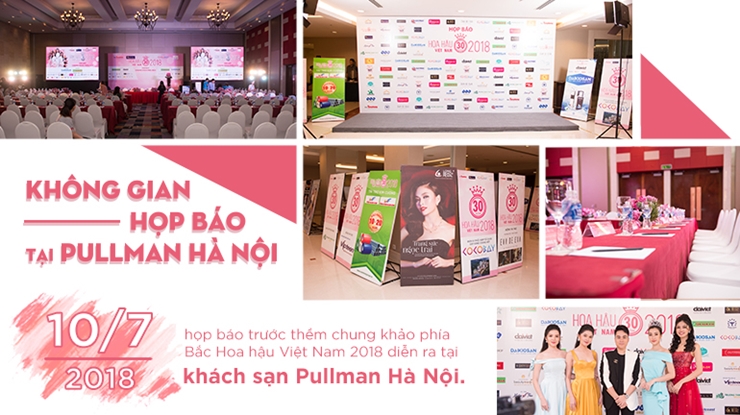 Infographic: Toàn cảnh họp báo Chung khảo phía Bắc HHVN 2018