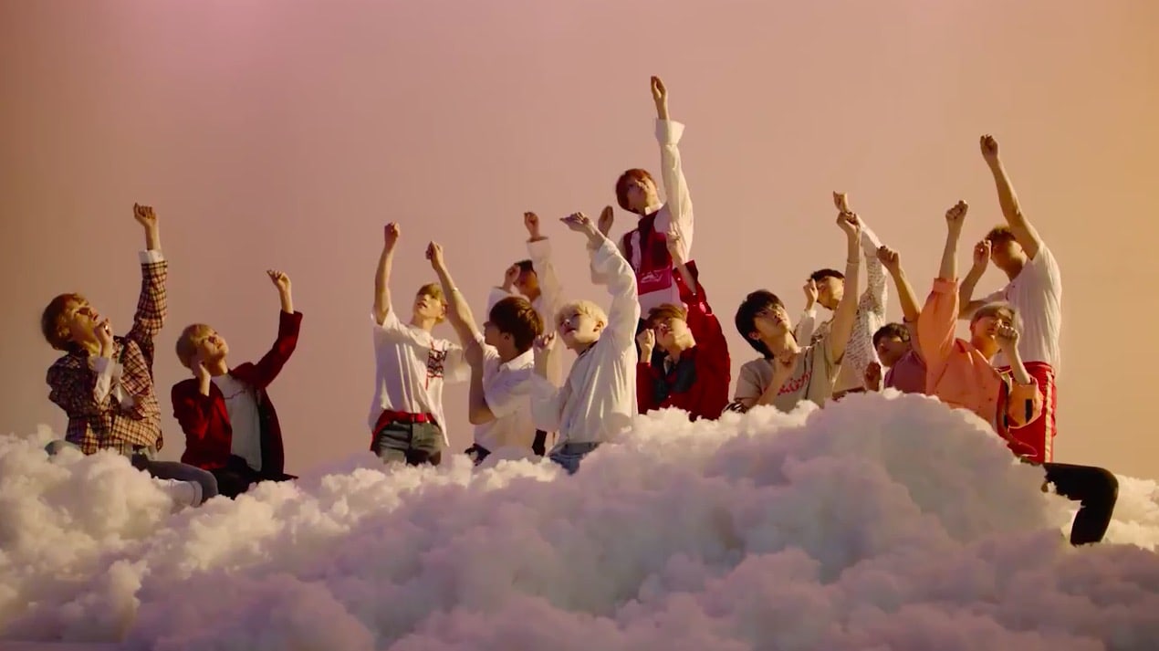 Seventeen trong ca khúc Oh My! (EP You Make My Day)