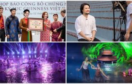 Show diễn thực cảnh Tinh hoa Bắc bộ xuất sắc xác lập hai kỉ lục Guinness Việt Nam