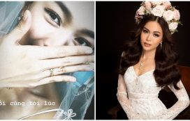 Đăng hình úp mở, phải chăng Mâu Thủy sẽ nối tiếp dàn Hoa, Á hậu lấy chồng