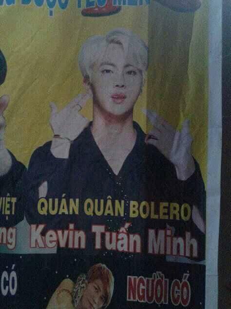 Jin (BTS) a.k.a Kevin Tuấn Minh, quán quân Bolero