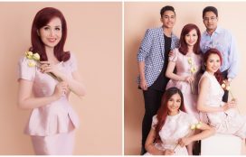 Hoa Hậu Diệu Hoa khoe ảnh gia đình hạnh phúc, các con xinh đẹp