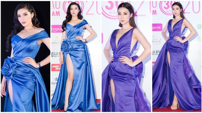 Người đẹp thời trang Hoa hậu Việt Nam 2018 Kỳ Duyên và Mỹ Linh đọ sắc