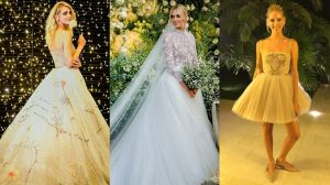 Cận cảnh 3 váy cưới của fashionista hot nhất thế giới được đích thân giám đốc Dior thiết kế