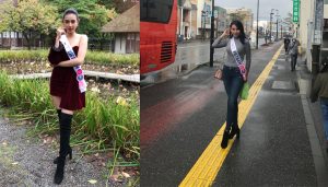 Thanh lịch và đầy tinh tế, Thùy Tiên ghi điểm bởi gu ăn mặc giữa thời tiết giá rét Nhật Bản tại Miss International 2018