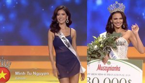 Minh Tú trượt top 5, Puerto Rico đăng quang Hoa hậu siêu quốc gia
