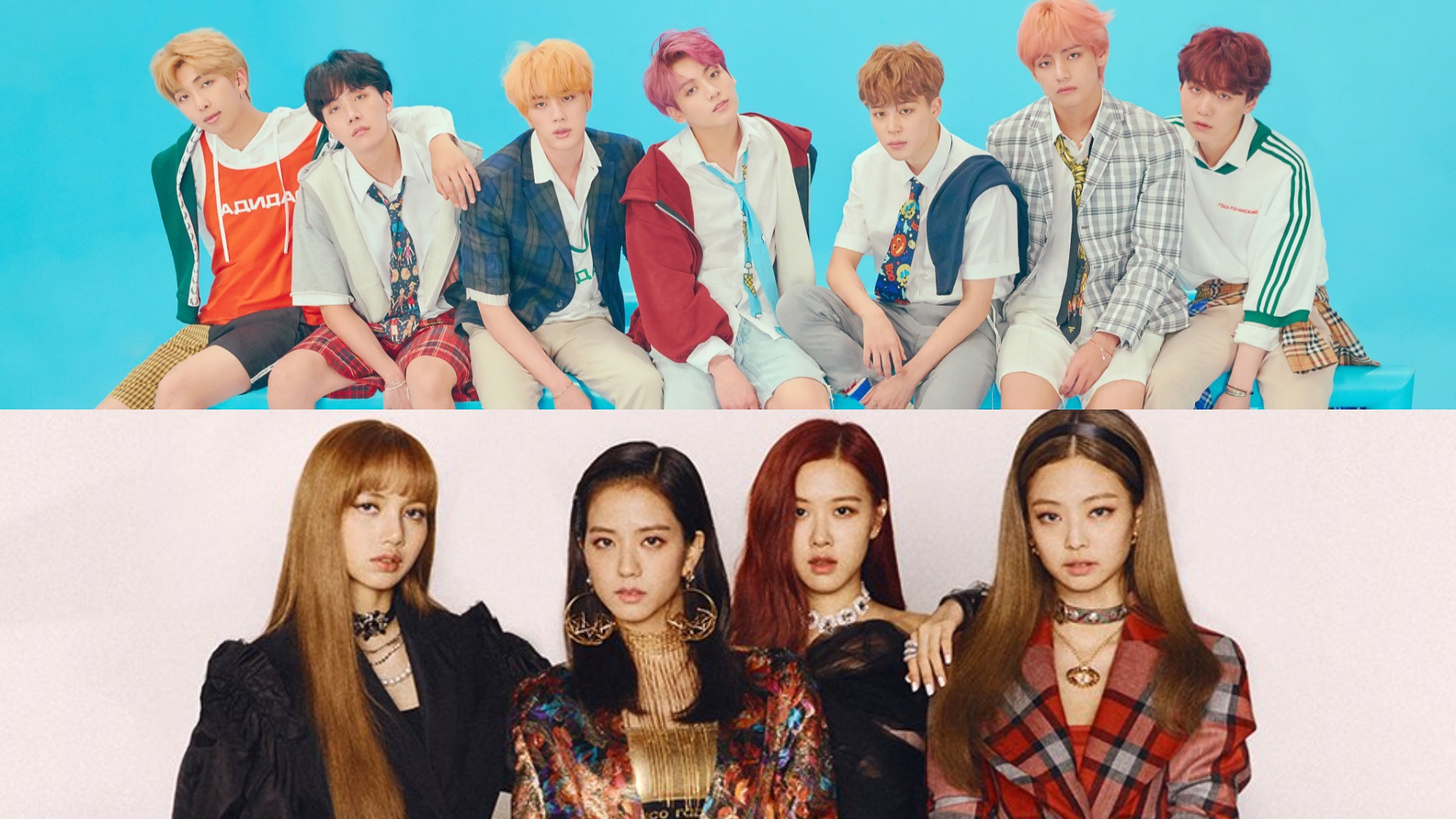 Bts and blackpink фото