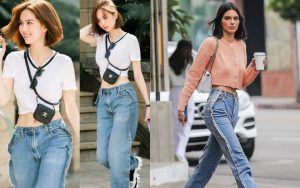 Khoe quần jeans “trước sau như một”, tưởng không ai dám mặc hóa ra Ngọc Trinh lại đụng hàng với Kendall Jenner