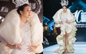 AVIFW Thu Đông 2019: Siêu mẫu Thanh Hằng khoe thần thái đỉnh cao, kết màn hoàn hảo show diễn của “quái kiệt” Frederick Lee