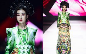 Hoa hậu Đỗ Mỹ Linh chưa bao giờ sắc sảo ma mị đến thế, hoá “nàng Mỵ” kiều diễm cho show diễn của Thuỷ Nguyễn