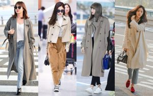 Trời mưa lạnh diện trench coat là chuẩn bài, và để mặc cho đẹp thì bạn phải học ngay các mỹ nhân Hàn
