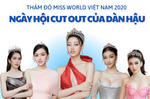 Thảm đỏ Miss World Việt Nam 2022, Ngày hội cut out của dàn hậu