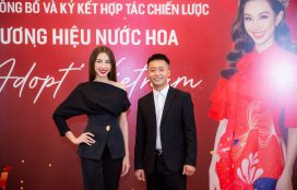 Hoa hậu Thùy Tiên cùng vlogger Quang Linh sánh đôi tại sự kiện trong ngày lễ tình nhân