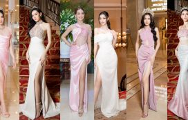 Dàn hậu Việt Nam đọ dáng cùng Hoa hậu Quốc Tế 2019 tại khách sạn REX đẳng cấp 5 sao