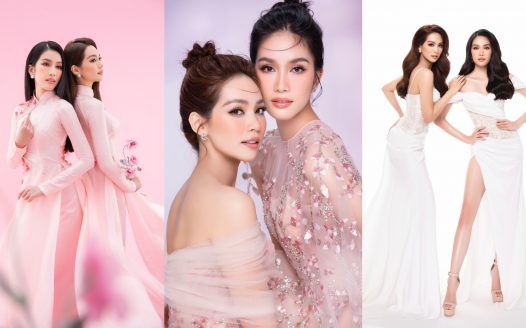Vẻ đẹp ngọt ngào, ‘một chín một mười’ của Á hậu Phương Anh và Miss International – Hoa hậu Quốc tế 2019 trong bộ ảnh mới