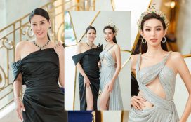 Hà Kiều Anh, Thuỳ Tiên khoe sắc chung khung hình ở vai trò ban giám khảo Miss Grand Vietnam 2022 