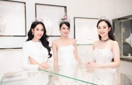 Top 3 Hoa hậu Việt Nam 2022 tỏa sáng cùng trang sức ngọc trai Long Beach Pearl