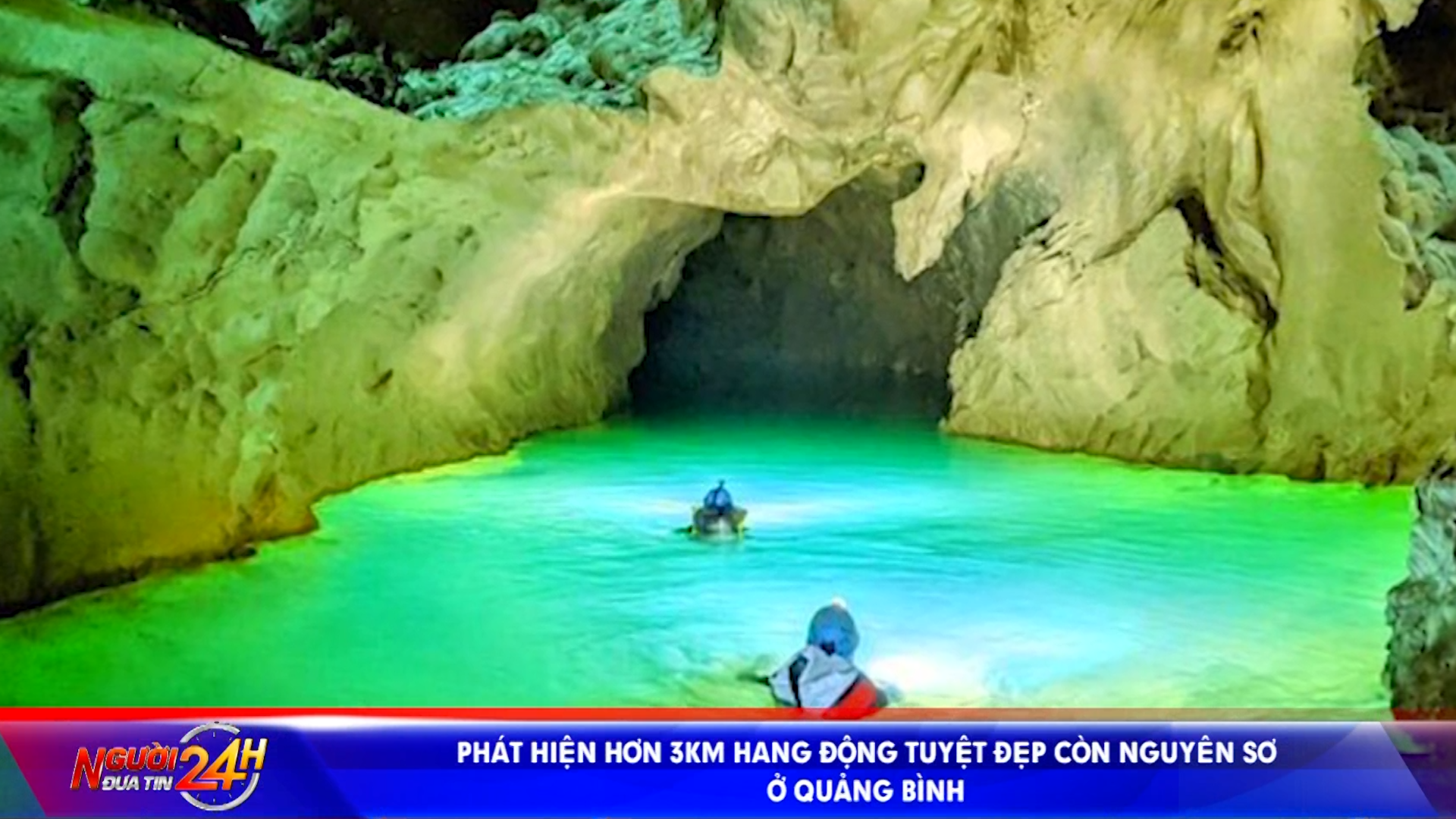<strong>Phát hiện hơn 3km hang động tuyệt đẹp còn nguyên sơ ở Quảng Bình</strong>