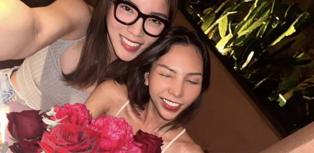 Hoa hậu kỳ duyên gọi siêu mẫu Minh Triệu là đằng ấy, bất ngờ tặng hoa chúc mừng sinh nhật khiến fan rần rần