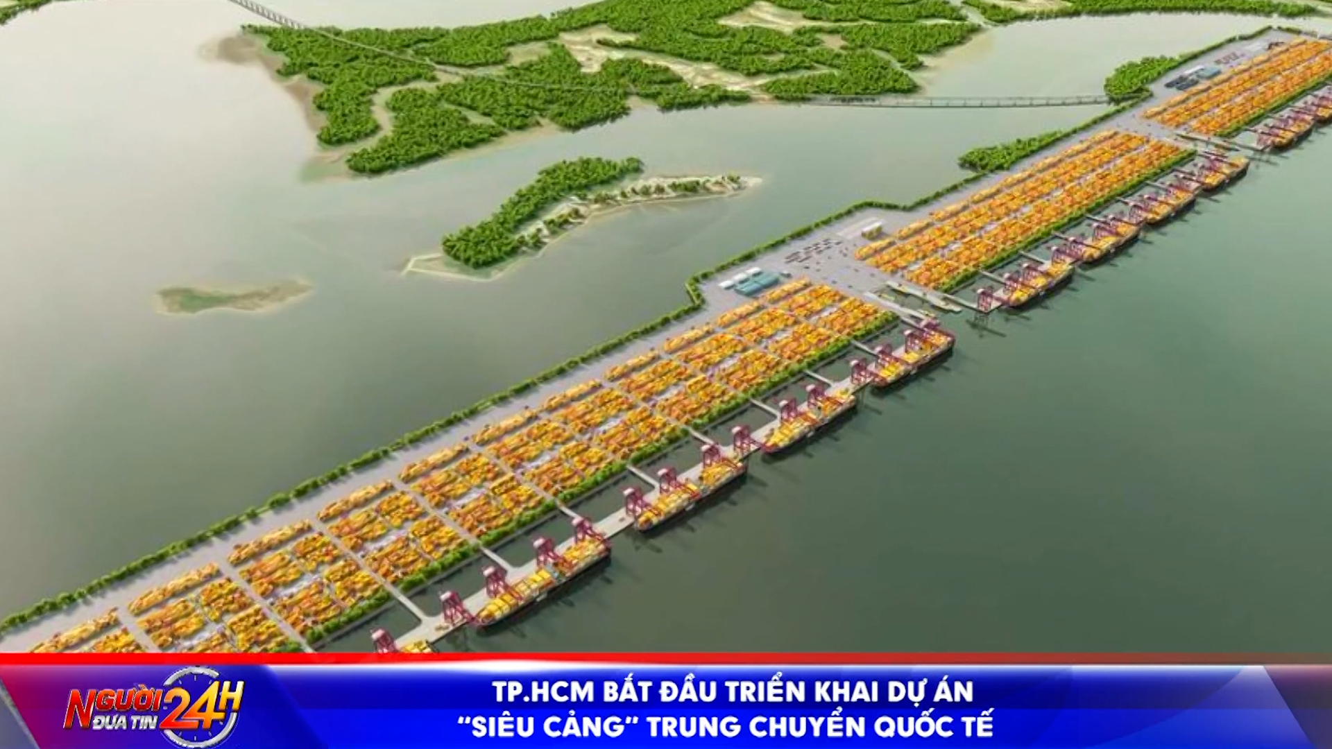 TP.HCM bắt đầu triển khai dự án ‘siêu cảng’ trung chuyển quốc tế