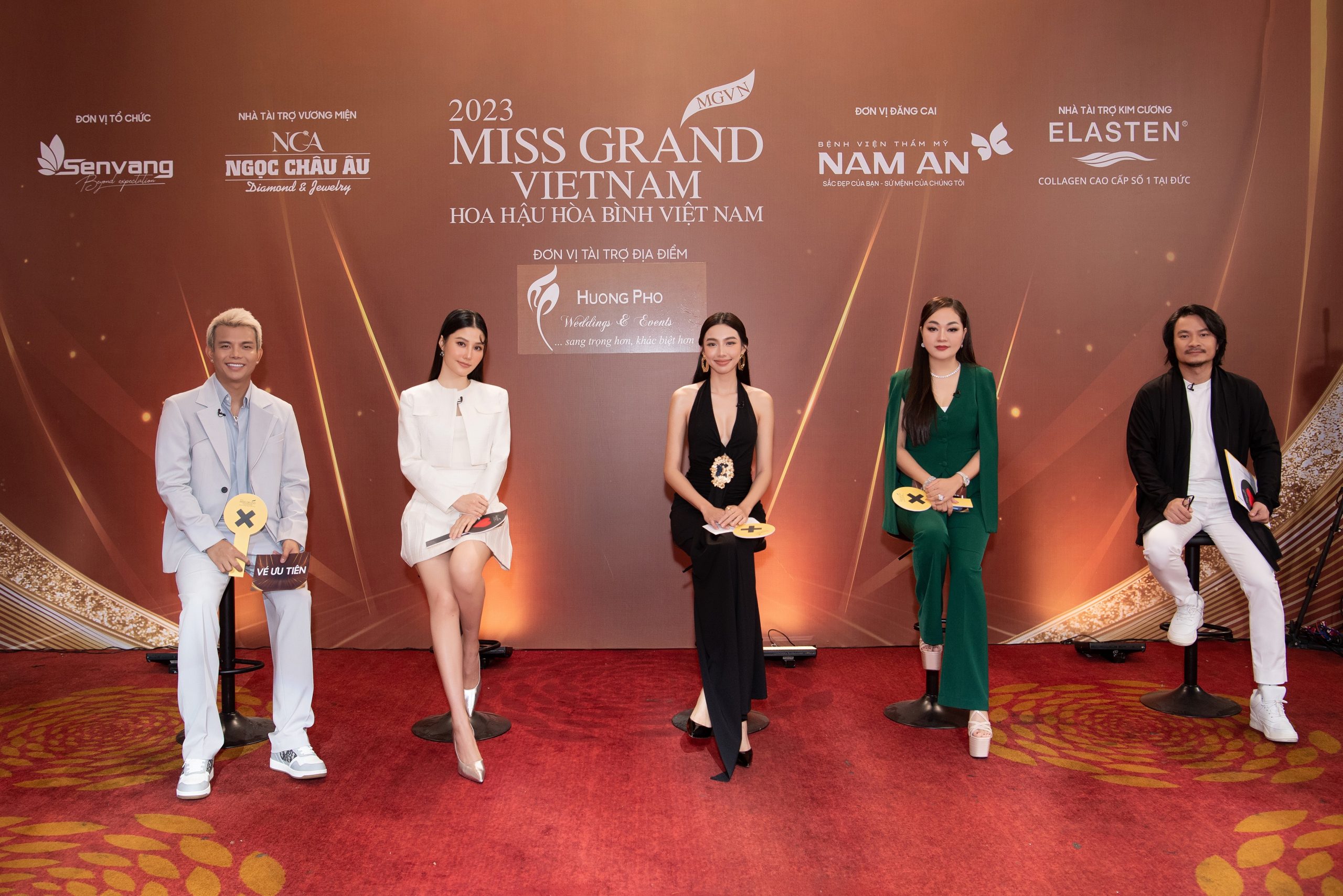 Hoa hậu Thùy Tiên, đạo diễn Hoàng Nhật Nam tranh cãi nảy lửa trong tập 1 cuộc thi Thiết kế vương miện Miss Grand Vietnam 2023￼