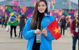Nàng hậu duy nhất tham dự Liên hoan Thanh niên Thế giới 2024 tại Nga
