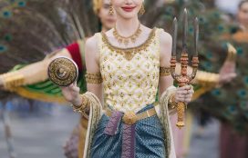 Mai Davika gây bão với tạo hình nữ thần tại Songkran, không hổ danh là “ma nữ đẹp nhất Thái Lan”