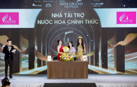 Charme Perfume trở thành nhà tài trợ nước hoa chính thức Miss Grand Vietnam 2024 ghi dấu hành trình 7 năm liên tiếp đồng hành cùng nhan sắc Việt