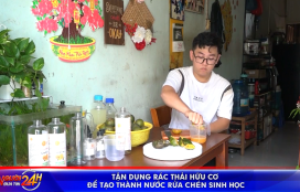 Tận dụng rác thải hữu cơ để tạo thành nước rửa chén sinh học