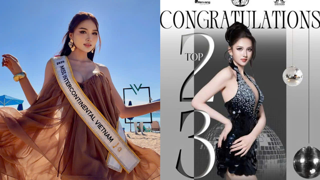 Á hậu Thu Ngân ghi dấu ” Tắc kè hoa” tại Miss Intercontinental 2025