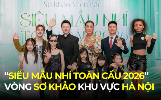 VÒNG SƠ KHẢO “SIÊU MẪU NHÍ TOÀN CẦU 2026” KHU VỰC HÀ NỘI DIỄN RA SÔI NỔI VỚI SỰ THAM GIA CỦA ĐÔNG ĐẢO THÍ SINH NHÍ